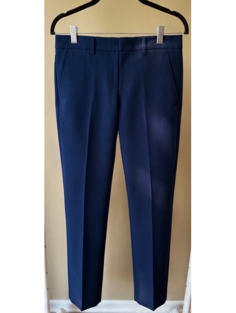 Only & Sons Navy Blue Dress Pants - Tailored Fit - Large
